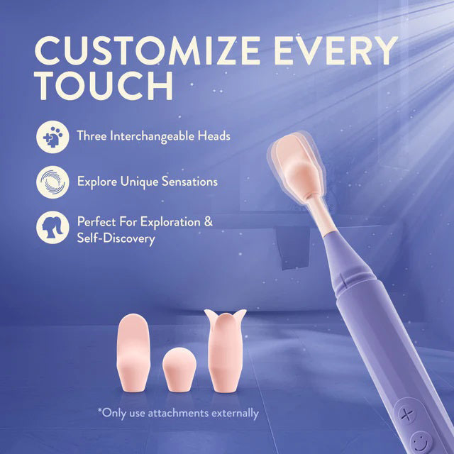 Blush Juno (Purple) – Oscillating Wand Vibrator with 10 Vibration Modes