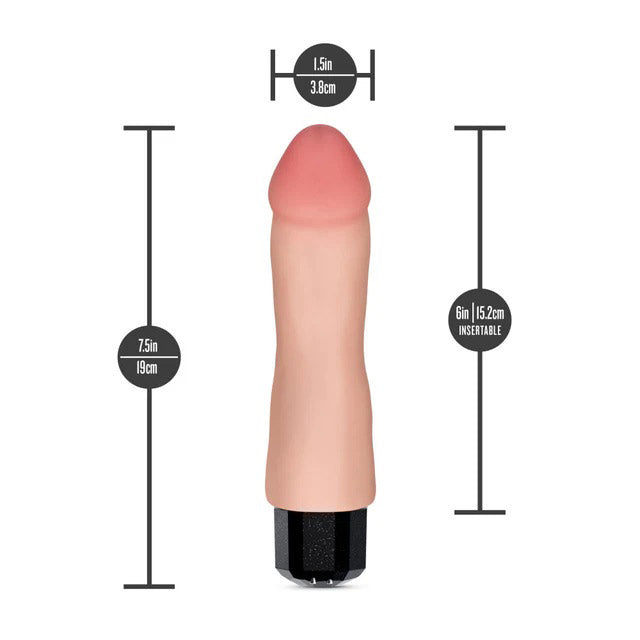 Dr. Skin Dr. Avery (Beige) – Luxury 7.5 Inch Vibrator