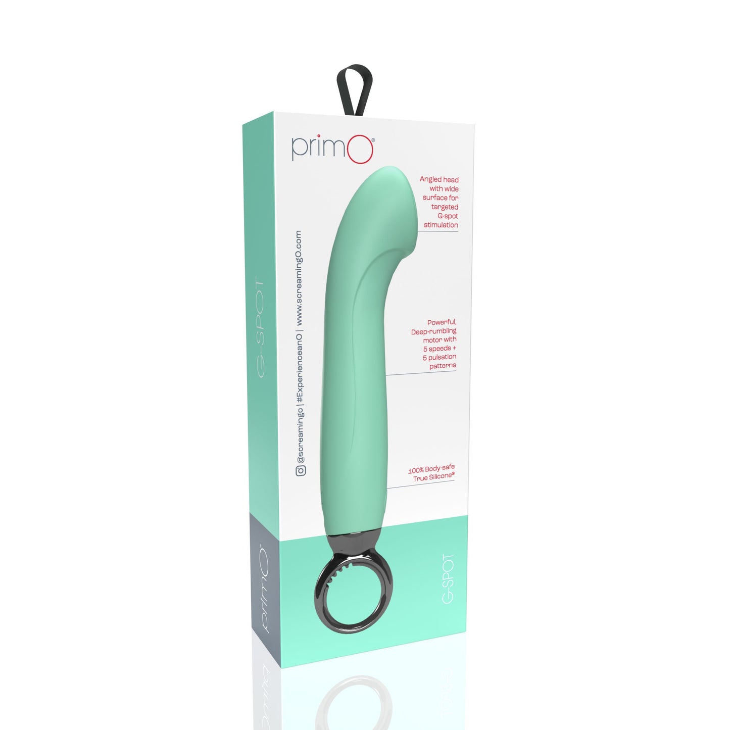 Screaming O PrimO G-Spot Vibrator – Powerful 5+5 Vibration Settings G-Spot Vibrator