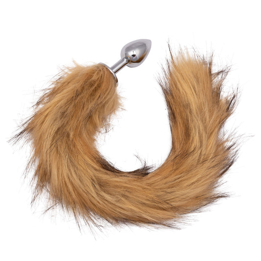 Running Wild Tail (Brown) – Metallic Probe with Long Tail Accessory