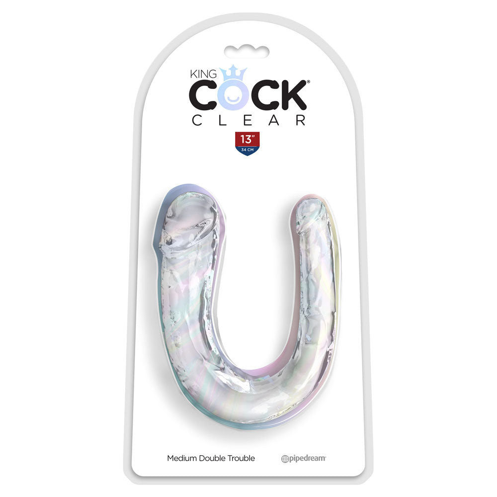 King Cock Medium Double Trouble Double Dildo