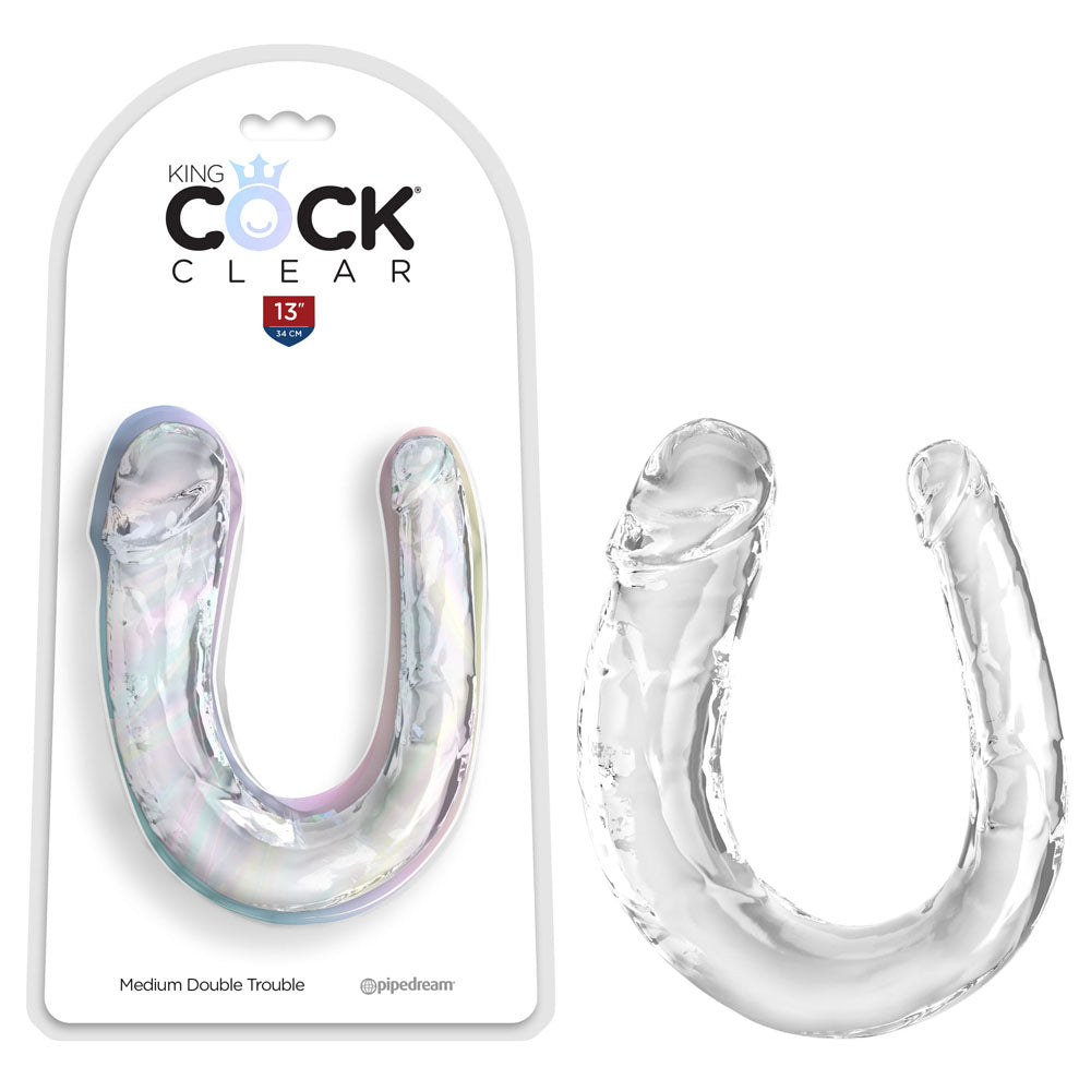 King Cock Medium Double Trouble Double Dildo