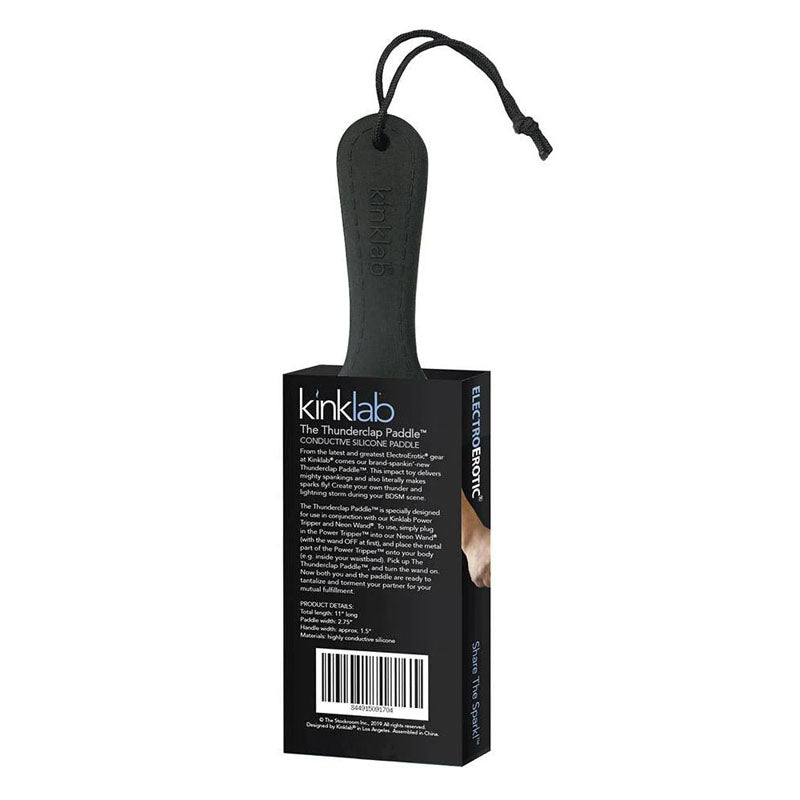 KinkLab Thunderclap Paddle ElectroErotic Impact Toy