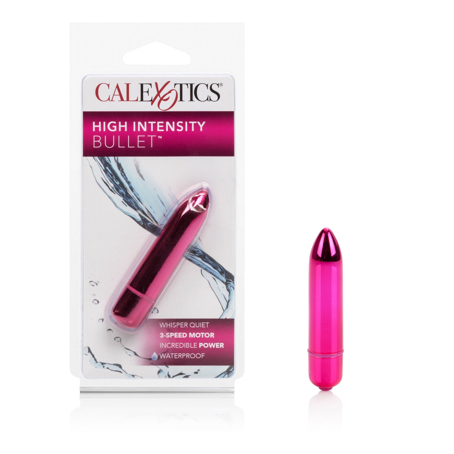CalExotics High Intensity Bullet (Black) – Waterproof Compact Vibrator