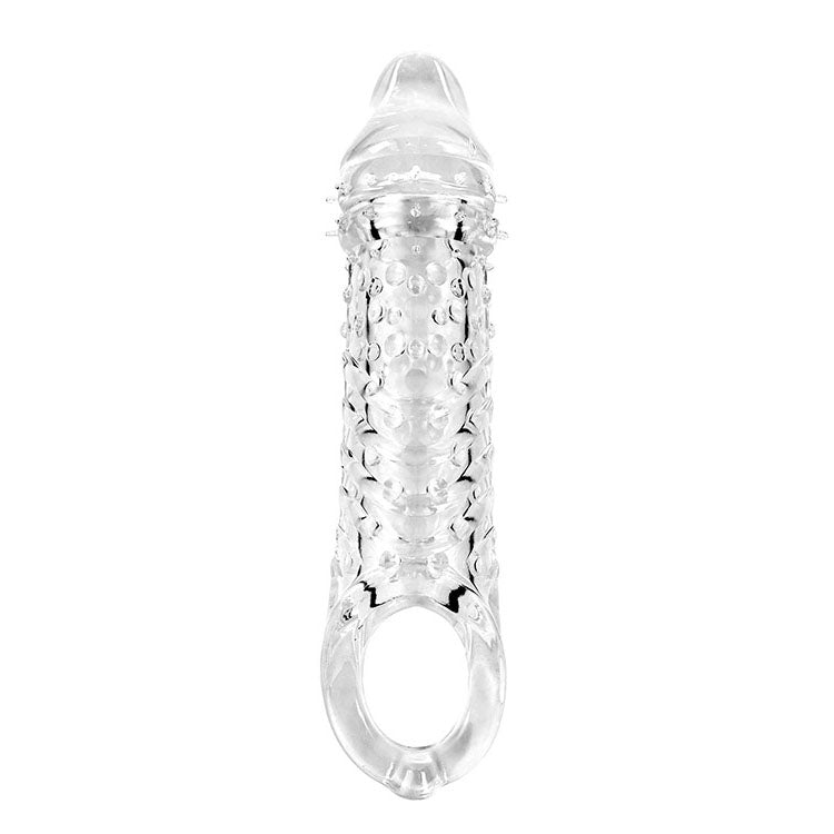 Adam & Eve Crystal Extender – 22.9 cm Adjustable Penis Extender Sleeve