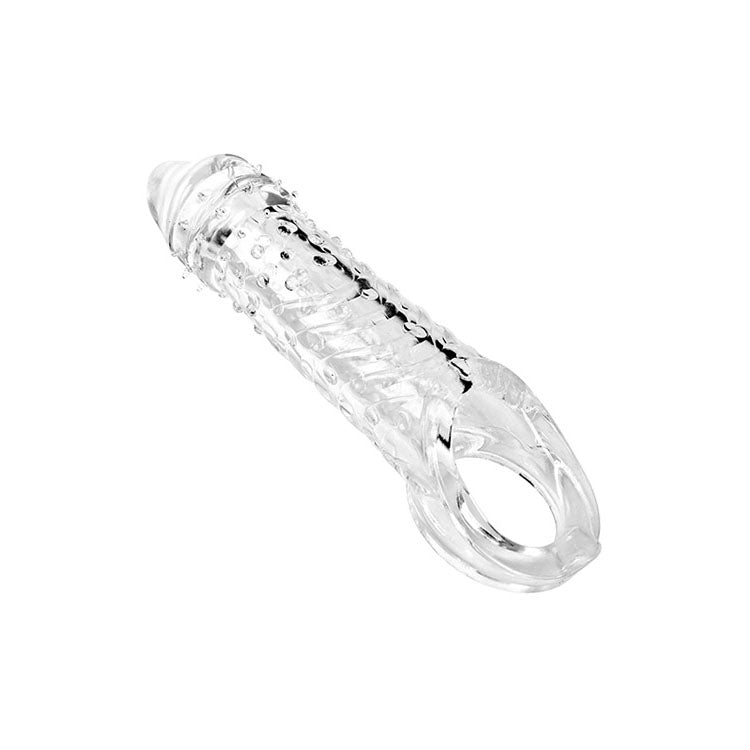 Adam & Eve Crystal Extender – 22.9 cm Adjustable Penis Extender Sleeve