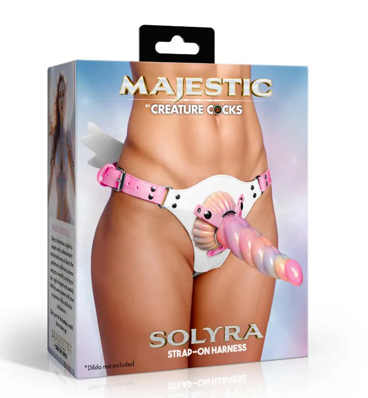 Solyra Good Angel – Adjustable Vegan Leather Strap-On Harness