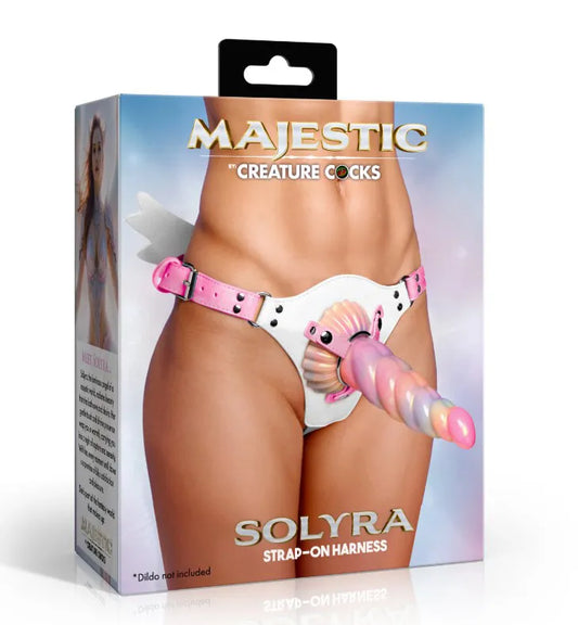 Solyra Good Angel – Adjustable Vegan Leather Strap-On Harness