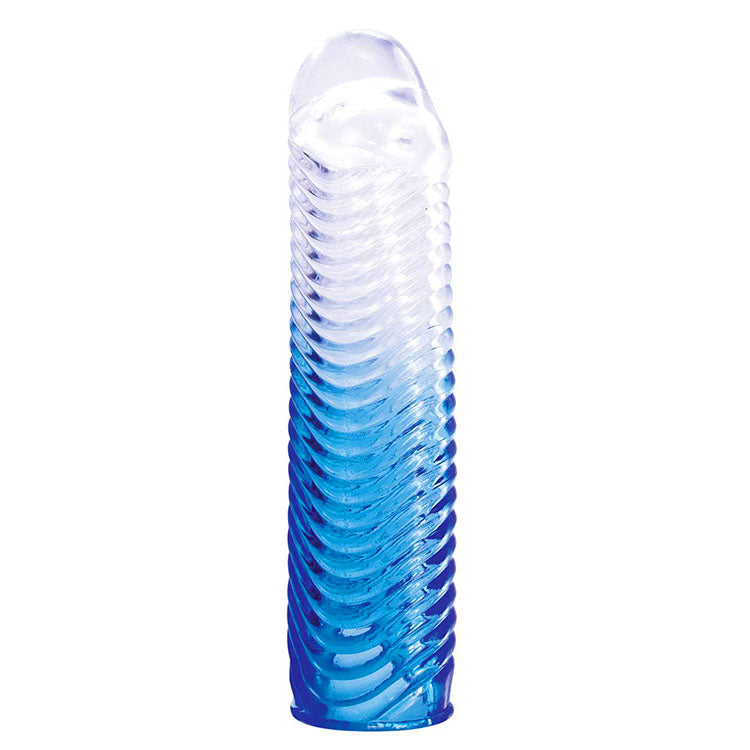 Adam & Eve Sapphire Sleeve Set – Clear Penis Sleeve Set of 4