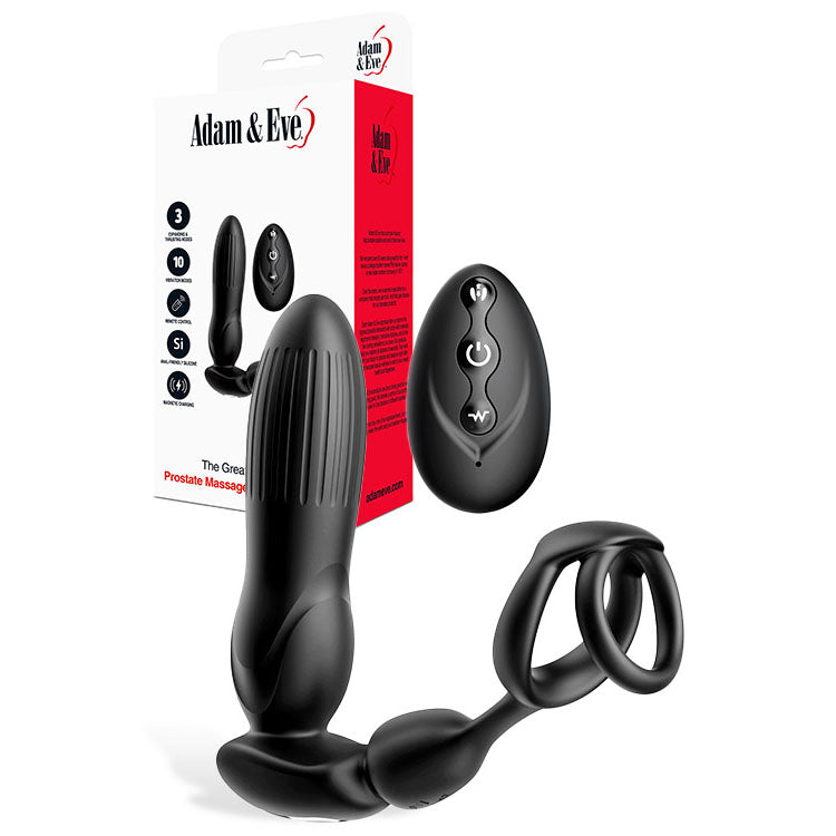 Adam & Eve The Great Expander – USB Rechargeable Thrusting Prostate Massager