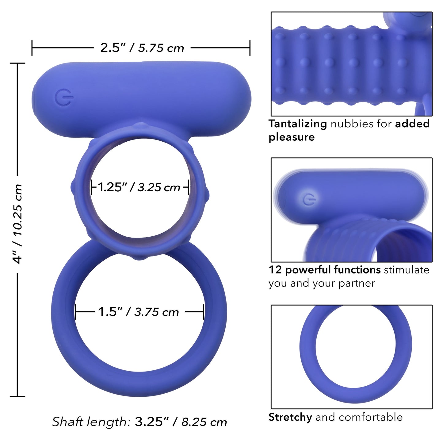 Endless Desires Enhancer – Ribbed Vibrating Cock Sleeve