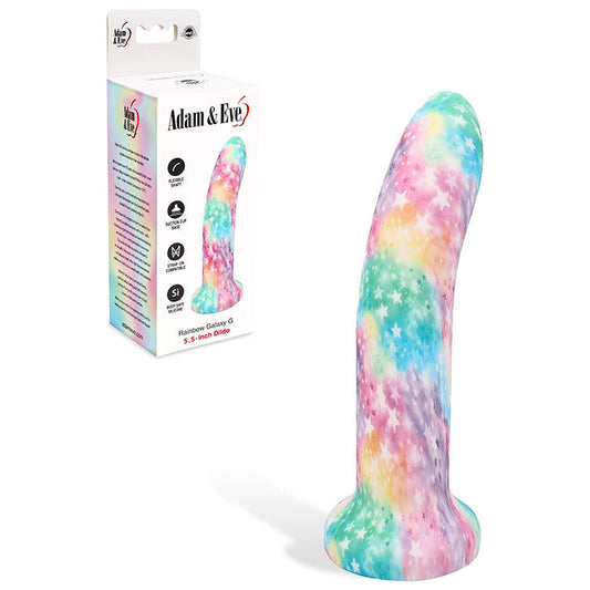 Adam & Eve Rainbow Galaxy G – 14 cm Dildo