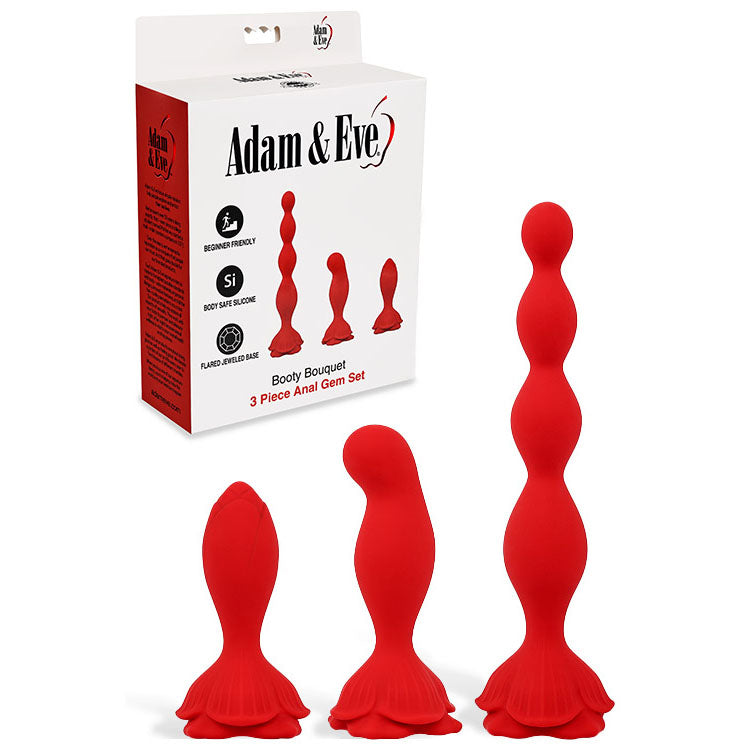 Adam & Eve Booty Bouquet (Set of 3) – Anal Training Kit
