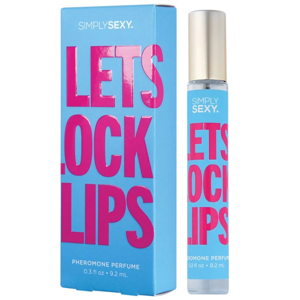 Simply Sexy Lets Lock Lips Pheromone Perfume – 0.3 Oz Fragrance