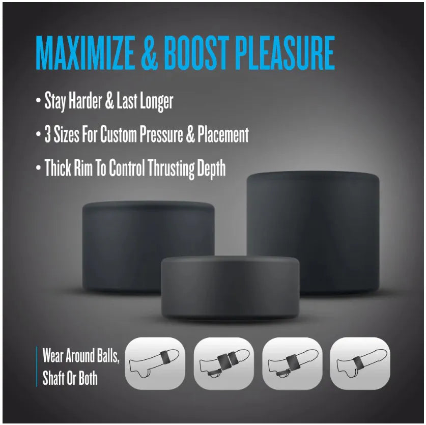 Performance Plus Accelerate (Black) – Versatile 3-Ring Set Enhancer