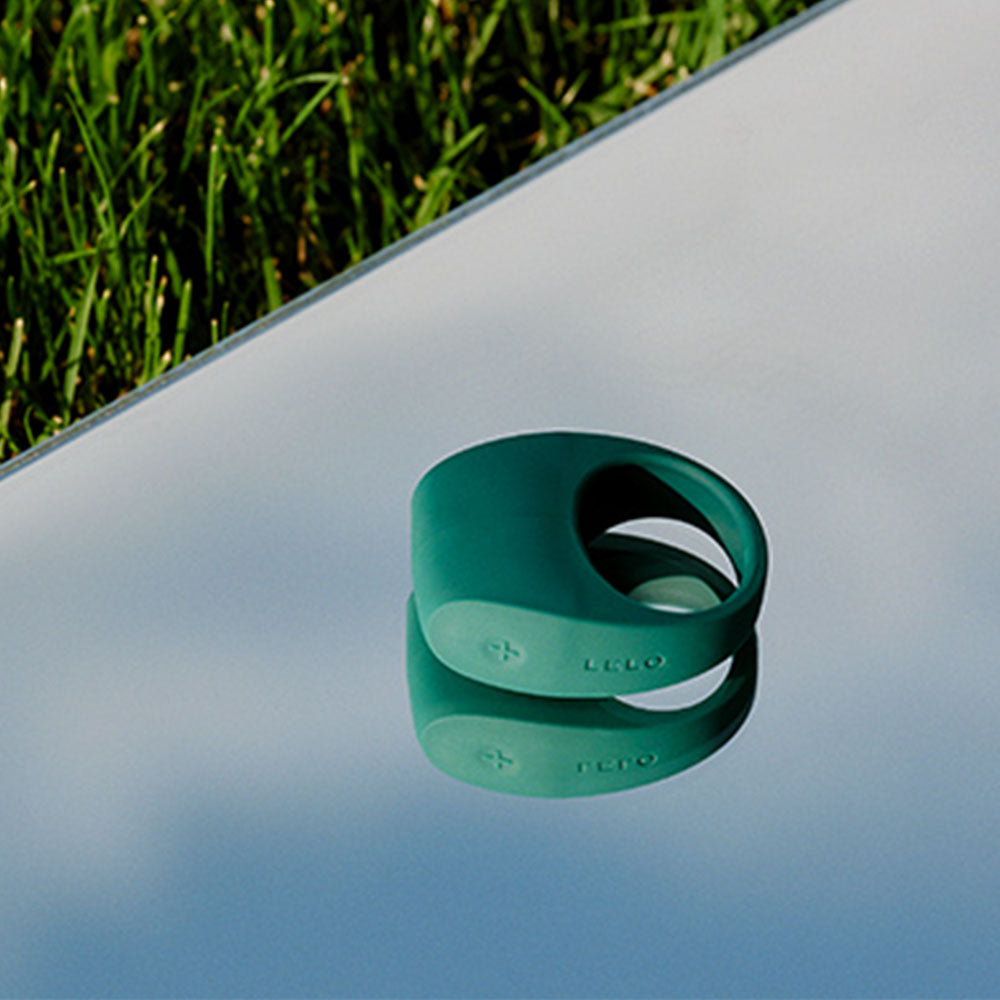 Lelo Tor 2 – Waterproof Rechargeable Couples Ring - Deep Green