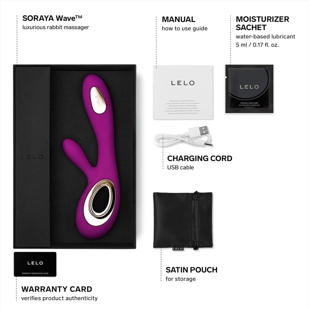 Lelo Soraya Wave Rose – Luxury Dual Waterproof Vibrator