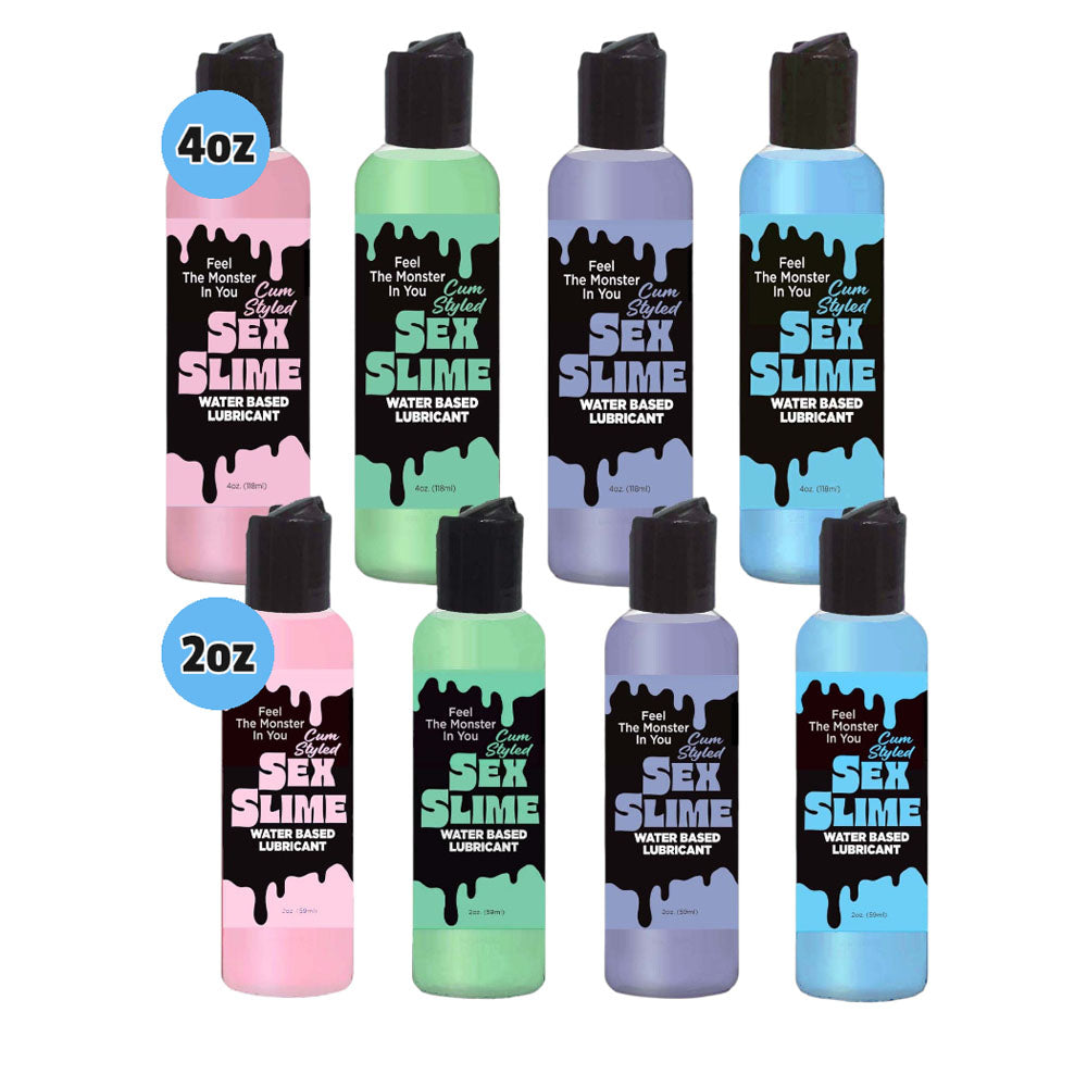 Sex Slime Cum Style Creature Lube 60ml Water Based Lubricant