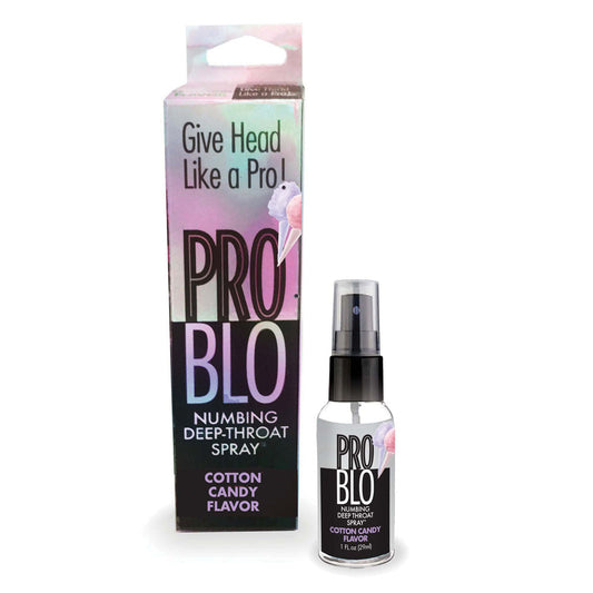 ProBlo Deep Throat Spray – Cotton Candy Flavored Oral Desensitiser 30ml
