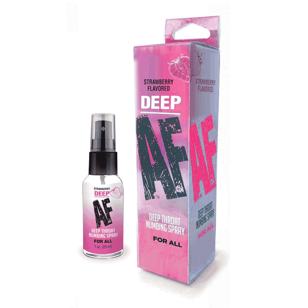 Deep AF (Strawberry) – Flavored Oral Desensitizer Spray 29 ml