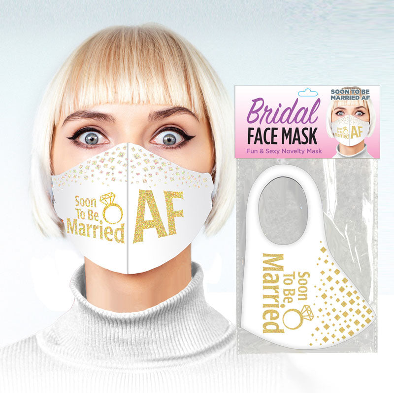 Bridal Face Mask Soon to Be Married Novelty Mask