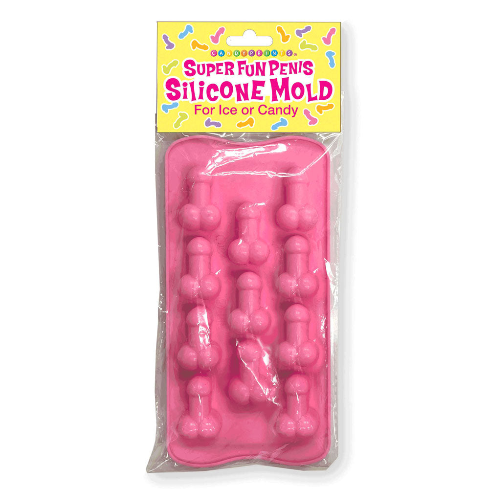 Super Fun Penis Silicone Mold – Novelty Ice Tray and Chocolate Mold