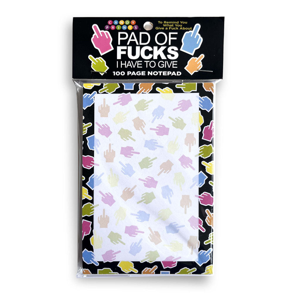 Pad of Fucks I Have to Give – Novelty 100-Page Notepad