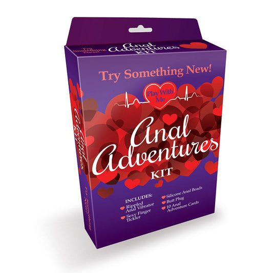 Play With Me Anal Adventures Kit – 6 Piece Anal Toy Set