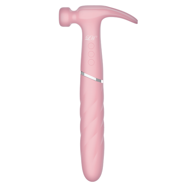 Love Hamma Round Tip Vibrator Pink with Dual Stimulation and Multiple Speeds