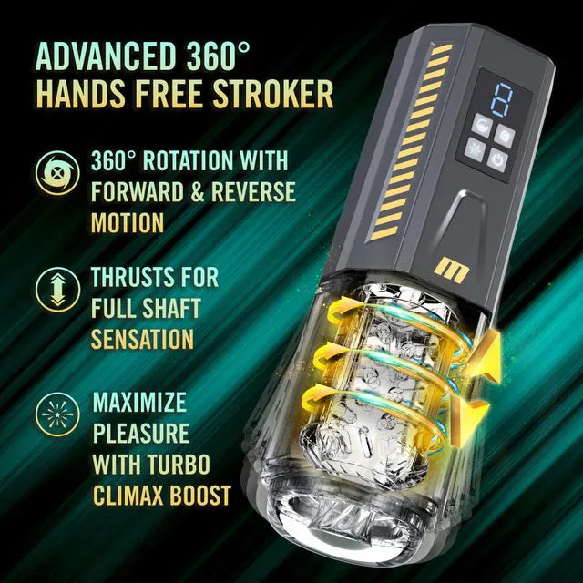 M for Men SpinMaster Pro – Luxury Automatic Male Masturbator