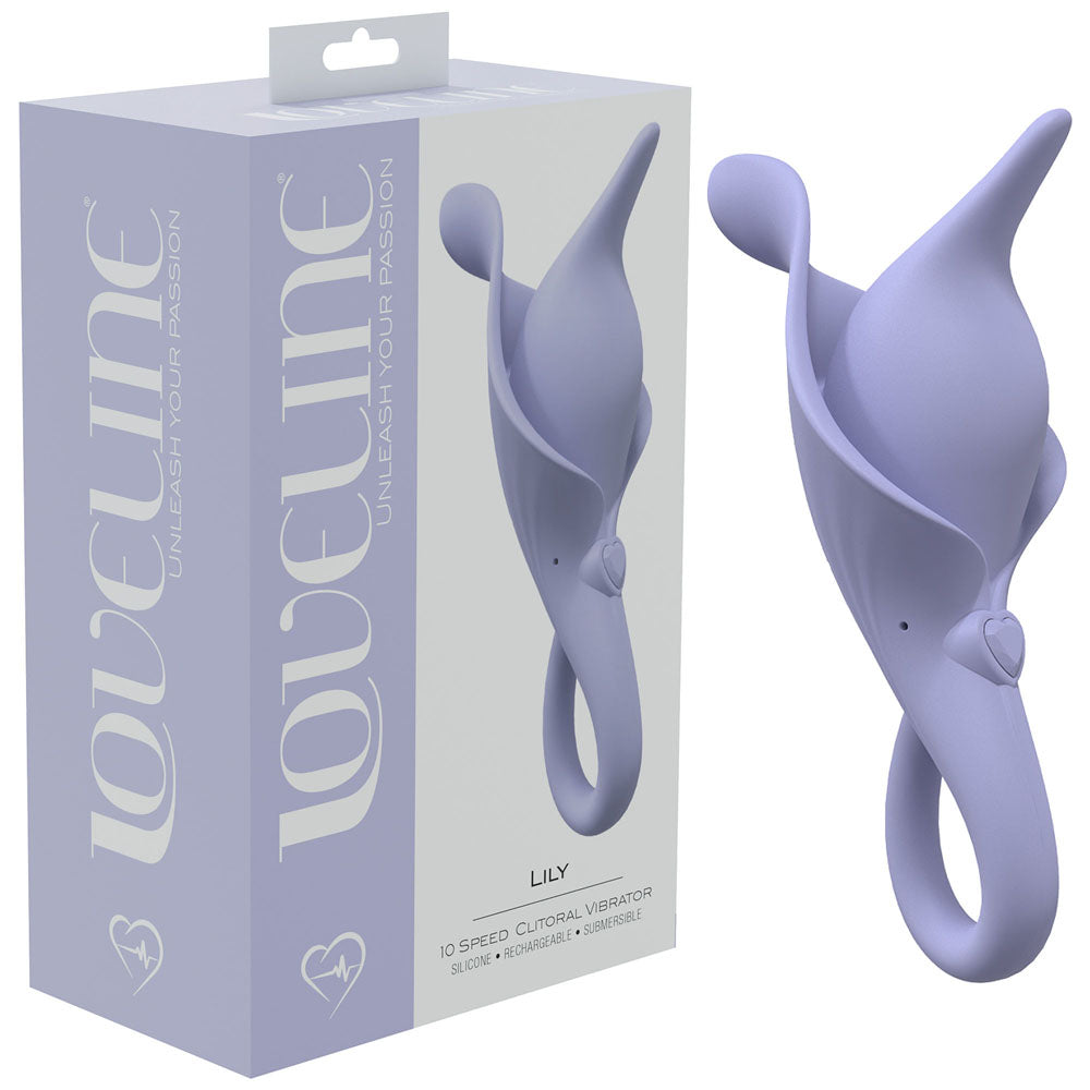 LOVELINE Lily - Lavender Whisper Quiet Vibrator 10 Modes