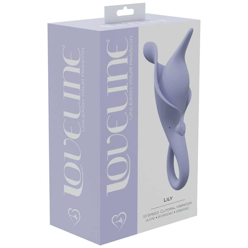 LOVELINE Lily - Lavender Whisper Quiet Vibrator 10 Modes