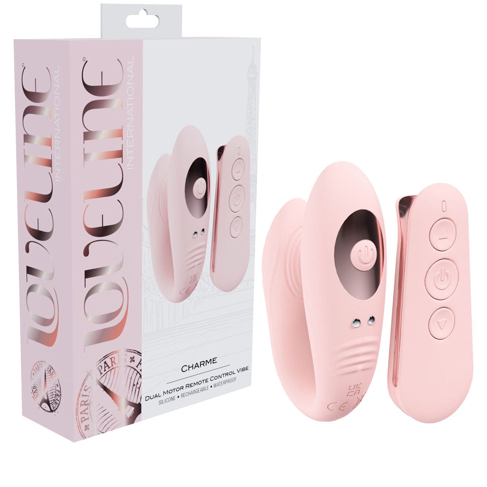 Loveline Charme (Paris) – Waterproof USB Rechargeable Dual Motor Vibrator