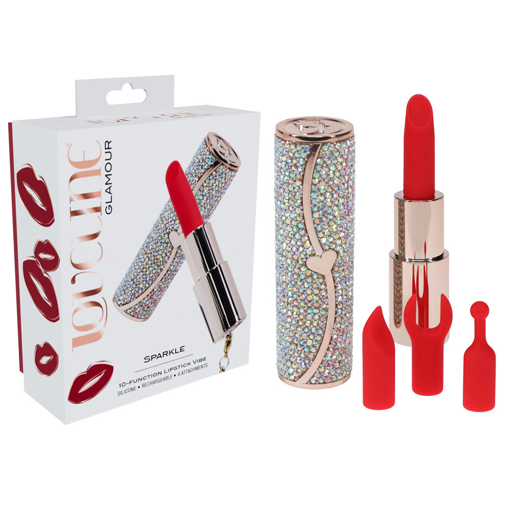 Lovelife Sparkle – USB Rechargeable 8.3 cm Lipstick Vibrator