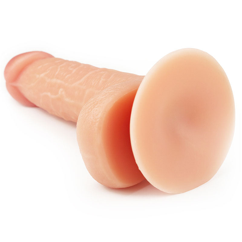 Lovetoy The Ultra Soft Dude – 7 Inch Realistic Dildo with Suction Cup