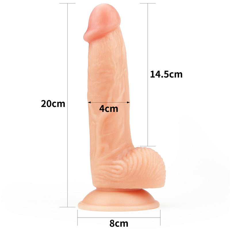 The Ultra Soft Dude 20.3 Centimeter 8 Inch Dong