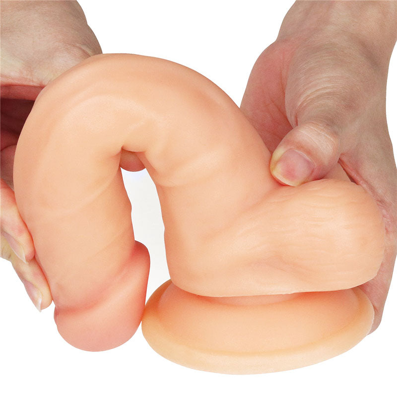 Lovetoy The Ultra Soft Dude (8 Inch) – Realistic Soft Dildo