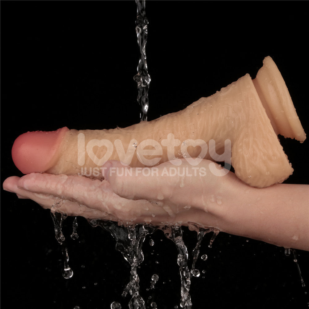 Power Basics 8.5 Inch USB Rechargeable Vibrating Dildo