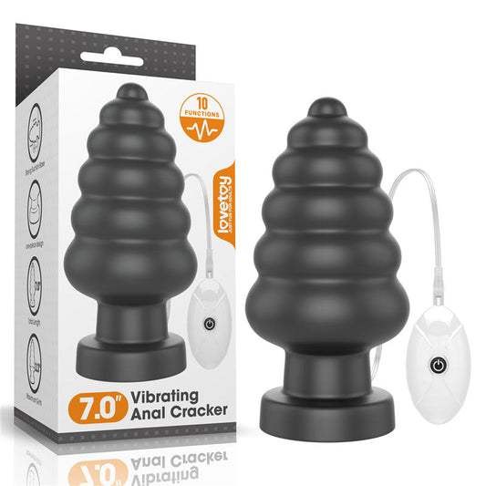 King Sized Anal Cracker – XL 7 Inch Vibrating Butt Plug