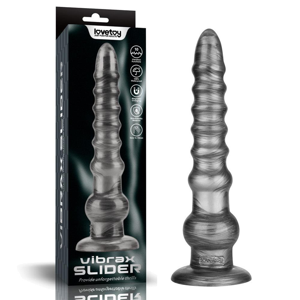 Vibrax Slider King Sized – USB Rechargeable 12.5 Inch Vibrating Dildo