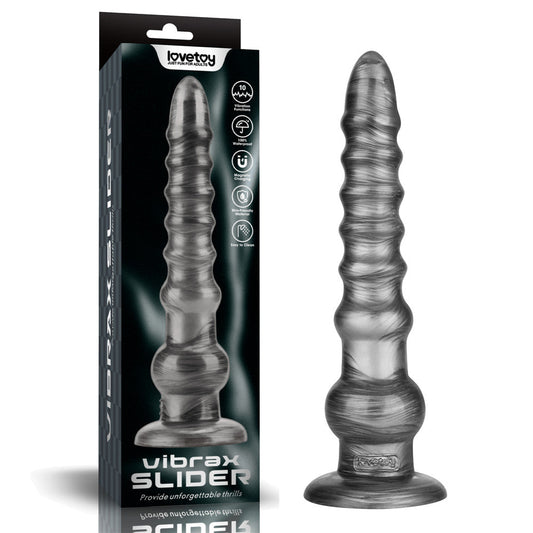 Vibrax Slider King Sized – USB Rechargeable 12.5 Inch Vibrating Dildo