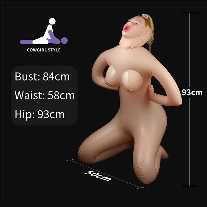 Fayola Horny Cowgirl Inflatable Love Doll – Life-Size Inflatable Love Doll