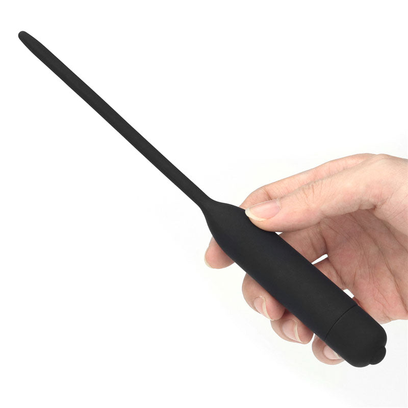 Silicone Vibrating Urethral Dilator with 10 Speed Vibrating Mechanism