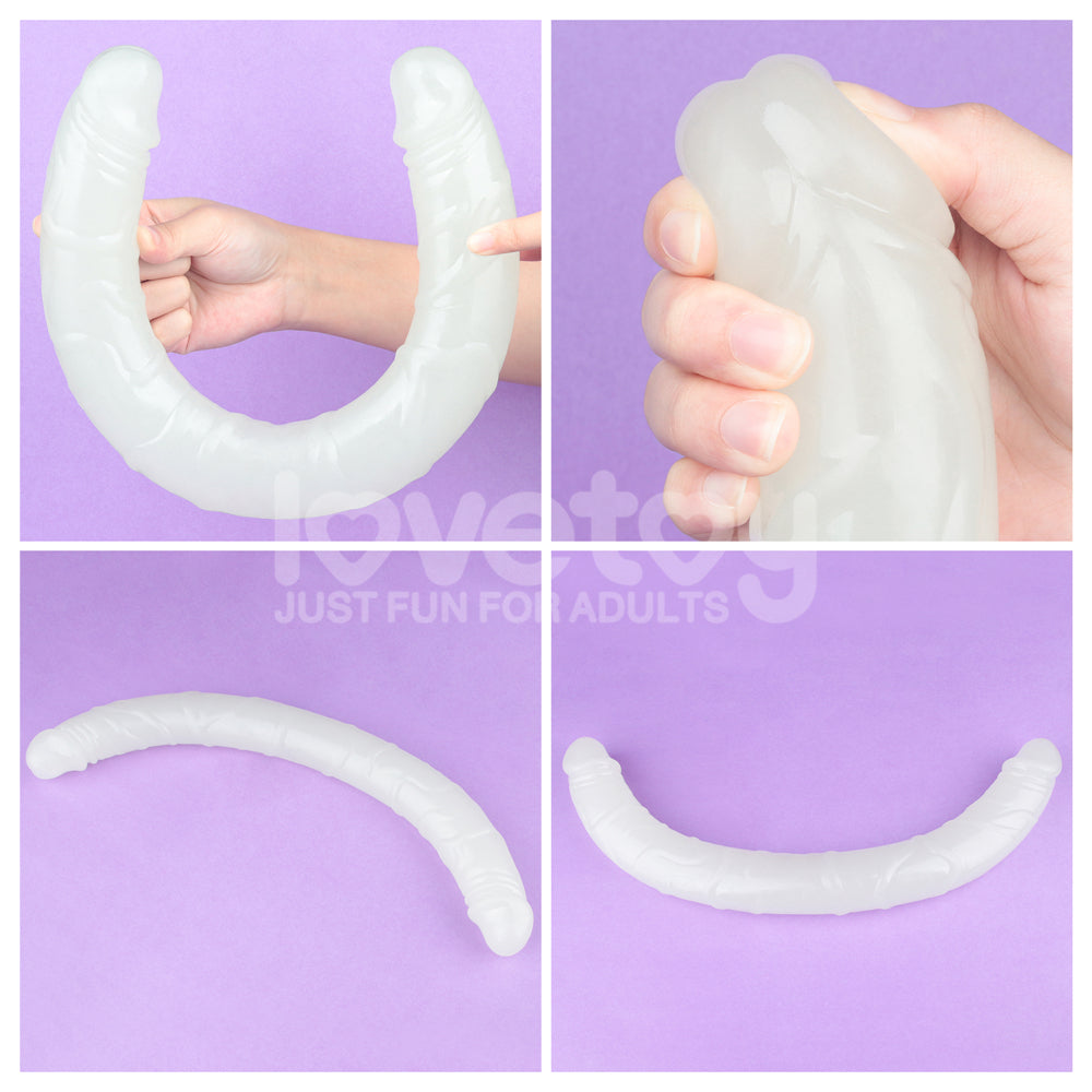 Lumino Play 18.5 Inch Glow in the Dark Double Dildo