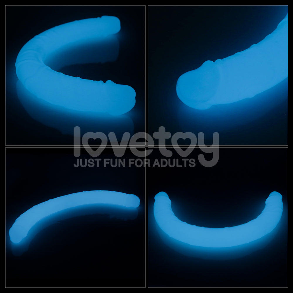 Lumino Play 18.5 Inch Glow in the Dark Double Dildo