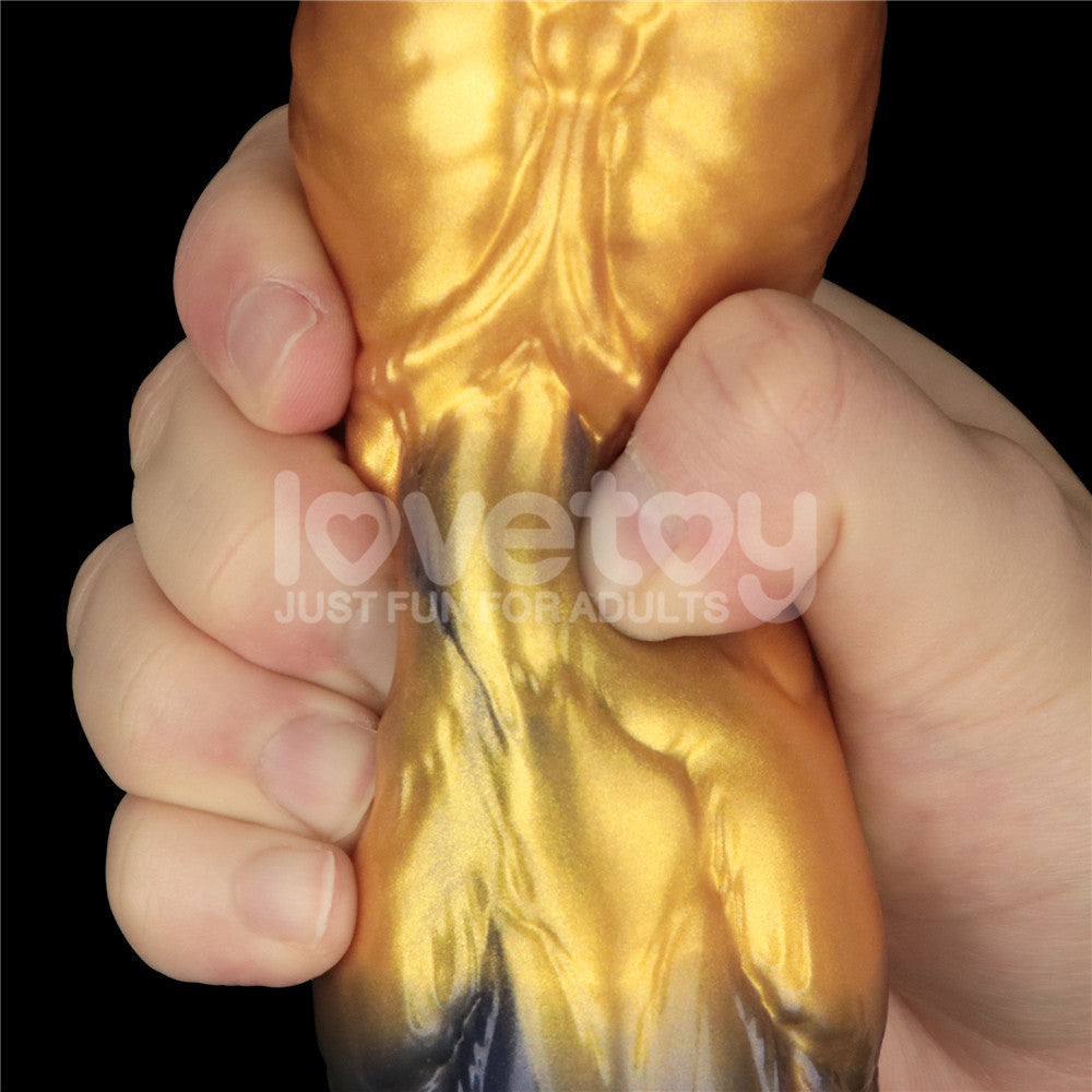 Aerosx Dual Density Inflatable Dildo – 10 Inch Inflatable Dildo