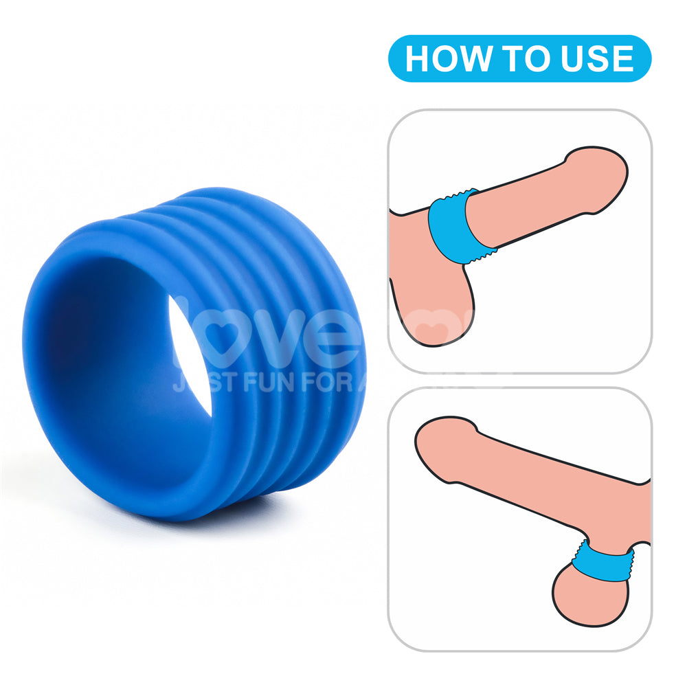 Deep Rib Grip Ring – Silicone Stretch Grip Ring