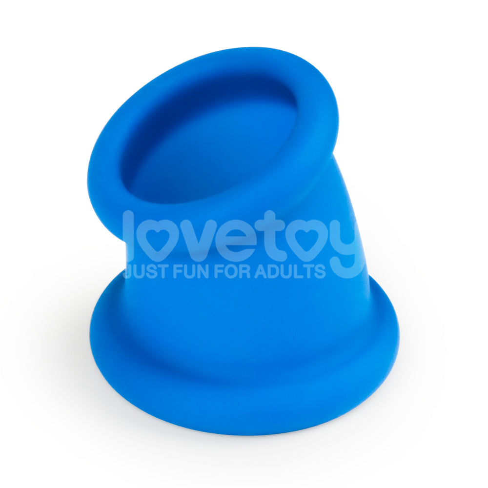 Tapered Squeeze Stretcher – Dual-Function Penis Ring and Ball Stretcher Silicone Device