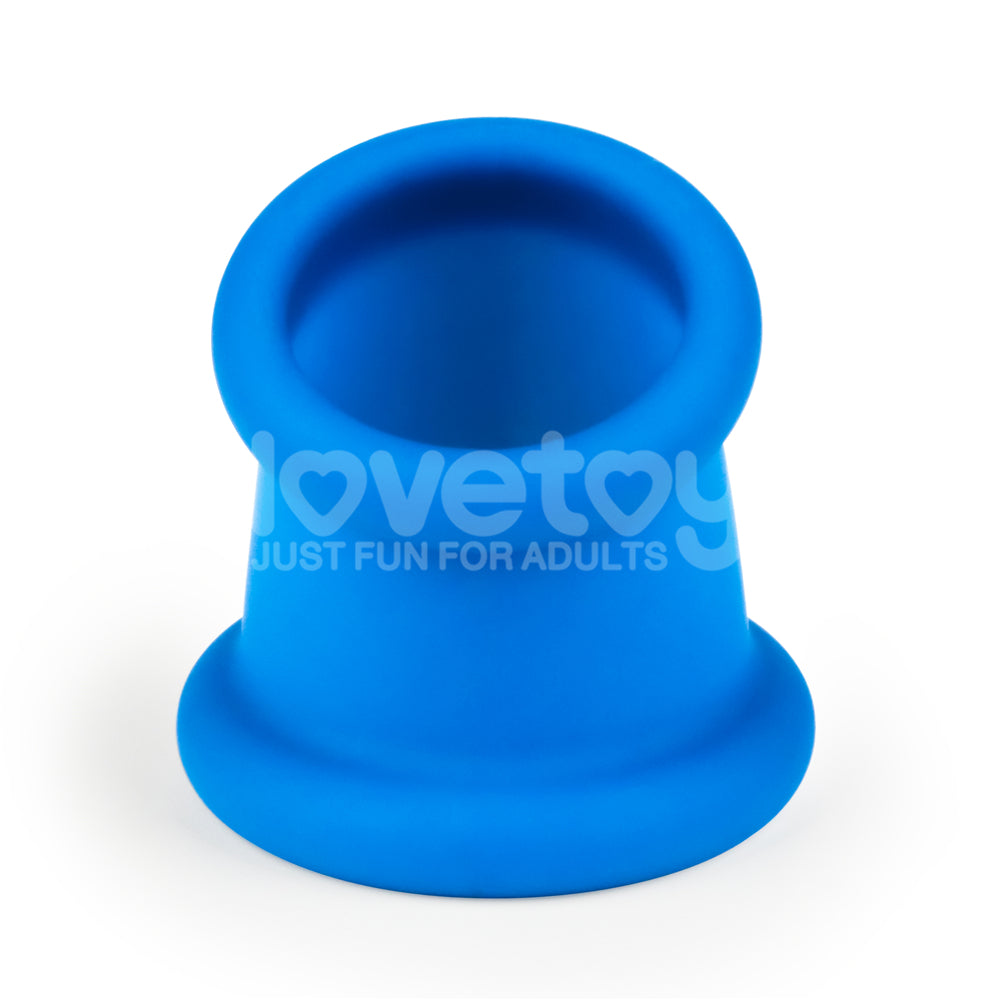 Tapered Squeeze Stretcher – Dual-Function Penis Ring and Ball Stretcher Silicone Device