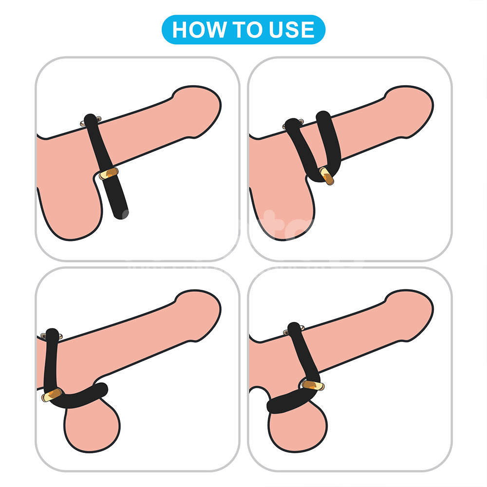 AnyFit Silicone Stretcher Ring – Adjustable Dual-Loop Silicone Stretcher